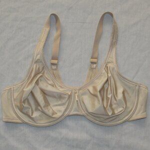 Wacoal 855192 Bra Size 42C Basic Beauty Full Figure Seamless UW Beige Nude